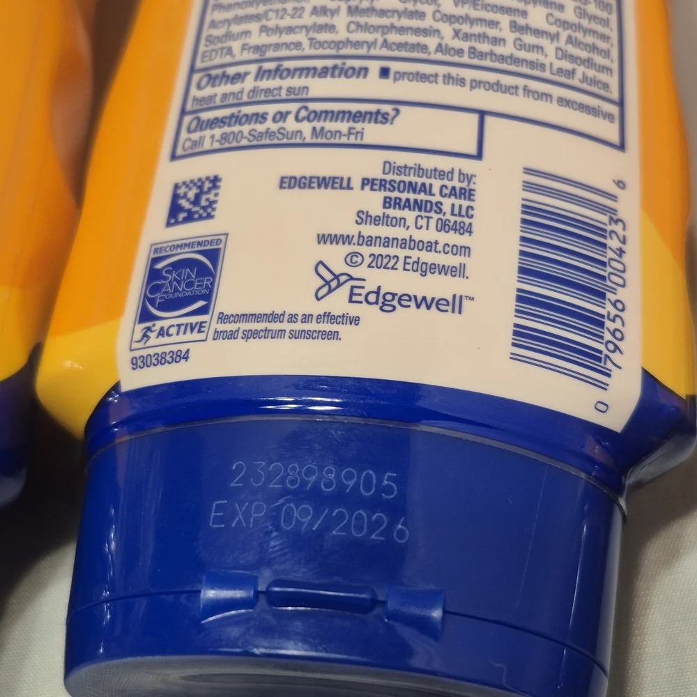 Banana Republic Sport Ultra Sunscreen (2) 30SPF (1) 50 SPF EXP 9/2026 & 10/2026-